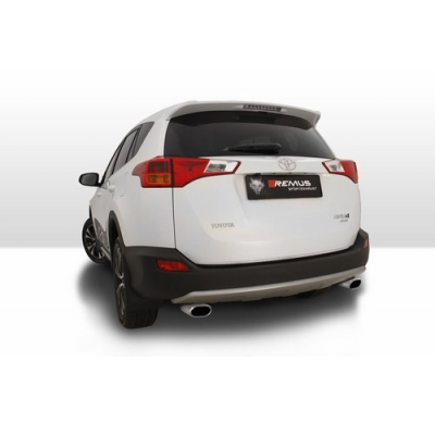 Tubo Escape Duplex Remus 905014 1518 Toyota Rav4, 4wd, Type Xa3 2.0l D-4d 91 Kw (1ad) Año: 2013_