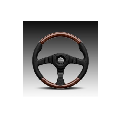 VOLANTE MOMO DARK FIGHTER WOOD 35