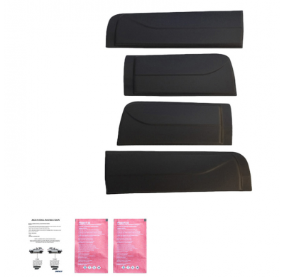 Revestimiento de carrocería Oneway apto para Ford Ranger T6/T7/T8 2012-2022 - Negro mate