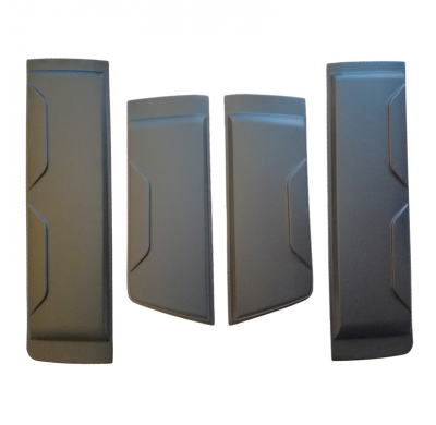 Revestimiento de carrocería Oneway apto para Mercedes Clase X W470 2017- - Negro mate