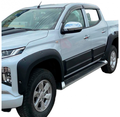 Revestimiento de carrocería Oneway apto para Mitsubishi L200 Triton 5/6 2015- - Negro mate