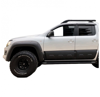 Revestimiento de carrocería Oneway apto para Volkswagen Amarok MK1 2010-2022 - Negro mate