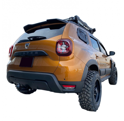 Kit de carrocería completo Oneway compatible con Dacia Duster II 2018-2024 - Negro mate
