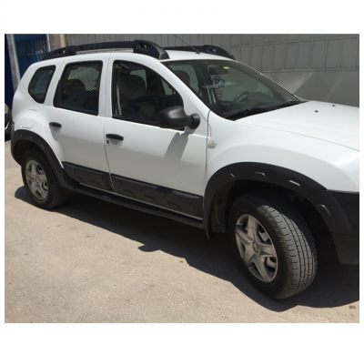 Kit de carrocería completo Oneway compatible con Dacia Duster I 2010-2017 (Offroad) - Negro mate