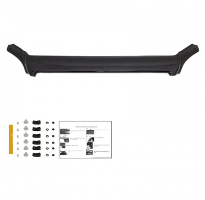 Protector de capó Oneway apto para Mercedes Sprinter W906 2006-2013 - Negro brillante