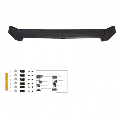 Protector de capó Oneway apto para Mercedes Vito W639 2003-2014 - Negro brillante