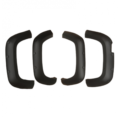 Pasos de rueda Oneway aptos para Volkswagen Amarok MK1 Facelift 2016-2022 - Negro mate