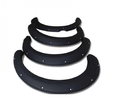 Pasos de rueda Oneway aptos para Mitsubishi L200 Triton 5 2015-2019 y Fiat Fullback 2015-2019 - Negro mate