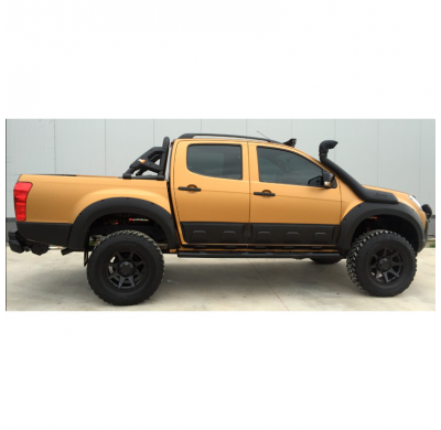 Pasos de rueda Oneway aptos para Isuzu D-Max II 2012-2019 - Negro mate