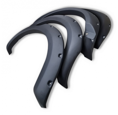 Pasos de rueda Oneway aptos para Ford Ranger T8 2019-2022 - Negro mate