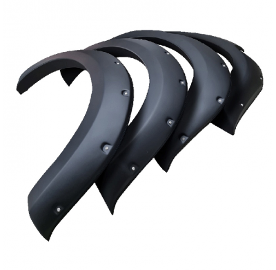 Pasos de rueda Oneway aptos para Ford Ranger T6/T7/T8 2012-2022 - Negro mate