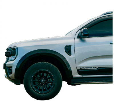 Pasos de rueda Oneway aptos para Ford Ranger T9 2022- - Negro mate