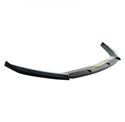 Spoiler delantero Oneway apto para Seat Leon (5F) HB/SC/ST FR/Cupra Facelift 2017-2020 - Negro brillante