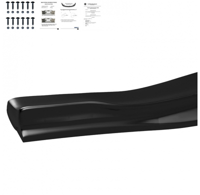 Spoiler delantero Oneway apto para BMW M5 F10/F11 2011-2016 - Negro brillante