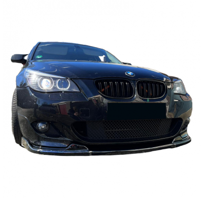 Spoiler delantero Oneway apto para BMW Serie 5 E60/E61 M-Pack 2003-2010 - Negro brillante