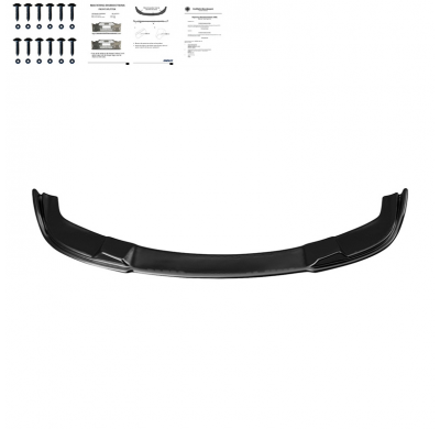 Spoiler delantero Oneway apto para BMW Serie 5 E60/E61 M-Pack 2003-2010 - Negro brillante