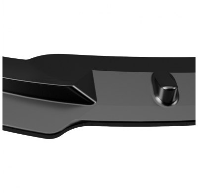 Spoiler delantero Oneway apto para Mercedes Sprinter W907 2018- - Versión 2 - Negro brillante