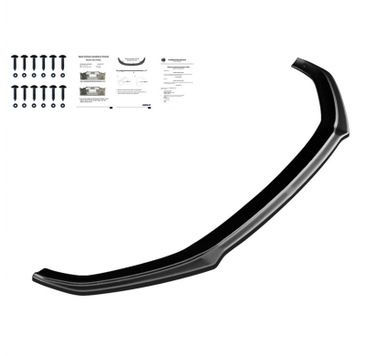 Spoiler delantero Oneway apto para Audi A5 S-Line/S5 F5 Coupe/Sportback 2017-2019 - Negro brillante