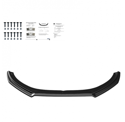 Spoiler delantero Oneway apto para Volvo V40 R-Design 2012-2019 - Negro brillante