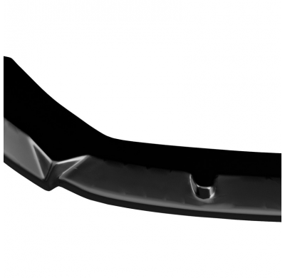 Spoiler delantero Oneway apto para Seat Leon (5F) HB/SC/ST FR/Cupra 2013-2016 - Negro brillo