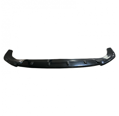 Spoiler delantero Oneway apto para Volkswagen Golf VIII HB/Variant GTI/GTE/R Line 2020- - Versión 2 - Negro brillante