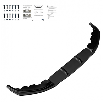 Spoiler delantero Oneway apto para BMW Serie 7 G11 M-Pack 2015-2018 - Negro brillante