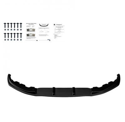 Spoiler delantero Oneway apto para BMW Serie 7 G11 M-Pack 2015-2018 - Negro brillante