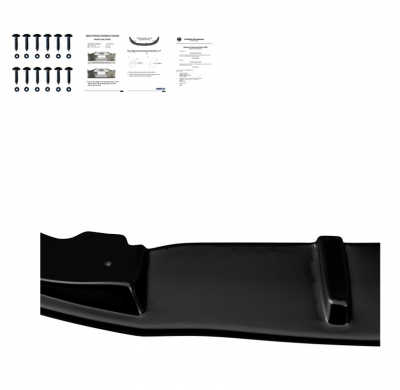 Spoiler delantero Oneway apto para BMW Serie 7 G11 M-Pack 2015-2018 - Negro brillante