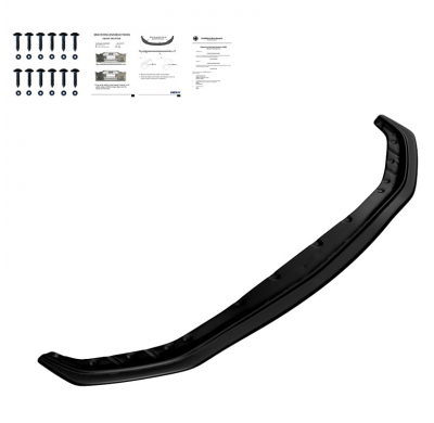 Spoiler delantero Oneway apto para BMW Serie 5 G30/G31 M-Pack 2017-2020 - Negro brillante