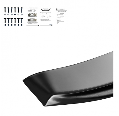 Spoiler delantero Oneway apto para BMW Serie 6 F06/F12/F13 Facelift M-Pack 2013-2018 - Versión 2 - Negro brillante