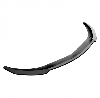 Spoiler delantero Oneway apto para Mercedes Clase A W176 AMG-Line Facelift 2015-2018 - Negro brillante