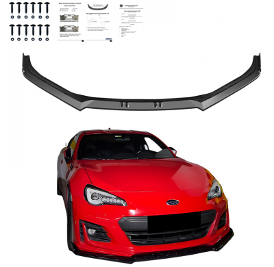 Spoiler delantero Oneway apto para Subaru BRZ MK1 2012-2017 - Negro brillante