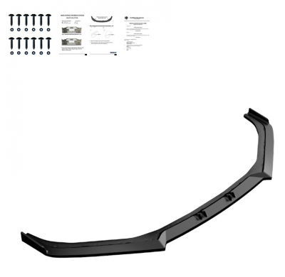 Spoiler delantero Oneway apto para Subaru BRZ MK1 2012-2017 - Negro brillante