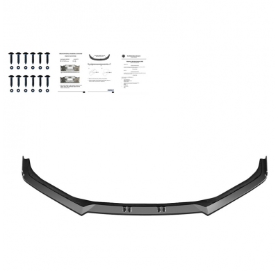 Spoiler delantero Oneway apto para Subaru BRZ MK1 2012-2017 - Negro brillante