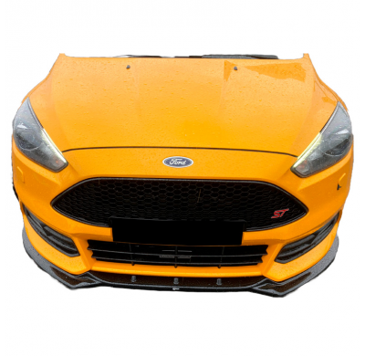 Spoiler delantero Oneway apto para Ford Focus ST MK3 HB/Combi Facelift 2015-2018 - Negro brillante