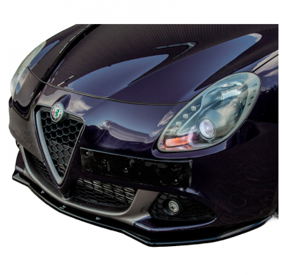 Spoiler delantero Oneway apto para Alfa Romeo Giulietta 2010-2020 - Negro brillante