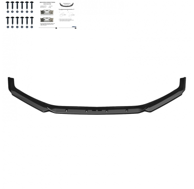 Spoiler delantero Oneway apto para Hyundai I20 N MK3 2020- - Negro brillante