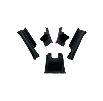 Protector de revestimiento interior Oneway Guard apto para Dacia Duster II 2018-2024 - Negro mate