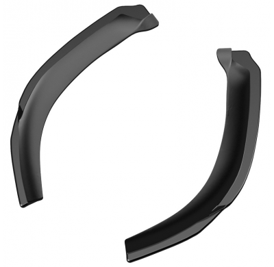 Difusores laterales traseros Oneway aptos para Ford Focus ST MK3 Facelift 2015-2018 - Negro brillante