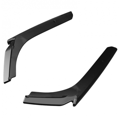 Difusores laterales traseros Oneway aptos para BMW M4 F82 2014-2021 - Negro brillante