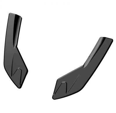 Difusores laterales traseros Oneway aptos para Audi S3 8V Sportback 2013-2016 - Negro brillante