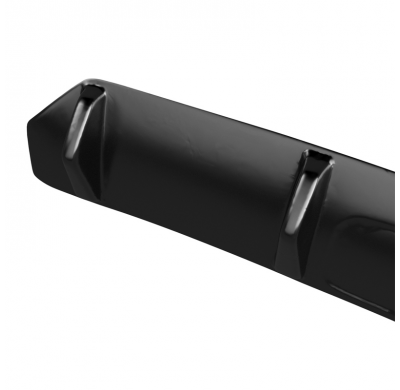 Difusor trasero unidireccional apto para Audi SQ5/Q5 S-Line (FY) 2017-2020 - Negro brillante