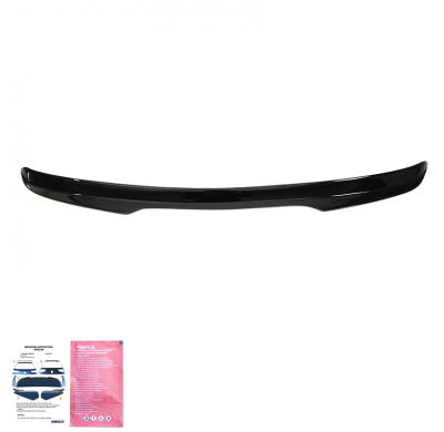 Alerón de techo Oneway (tapa) apto para Cupra Ateca 2018- - Negro brillante
