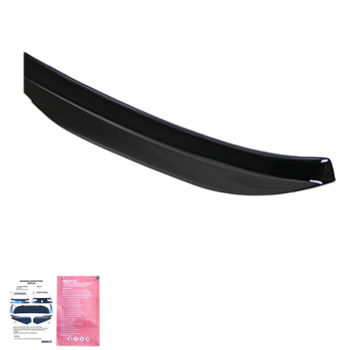 Alerón de techo Oneway (tapa) apto para Seat Leon (5F) HB Cupra 2013-2016 - Negro brillante