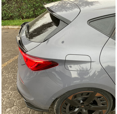 Alerón de maletero Oneway compatible con Cupra Leon HB 2020- - Negro brillante