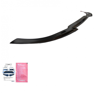 Alerón de techo unidireccional (tapa) apto para Ford Fiesta ST/ST-Line MK8 2017- - Negro brillante