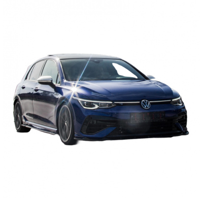 Faldones laterales Oneway Set aptos para Volkswagen Golf VIII HB/Variant R 2020- - Negro brillante