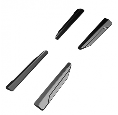 Faldones laterales Oneway Set aptos para Audi A6 S-Line/S C8 (Sedan/Avant) 2018- - Negro brillante