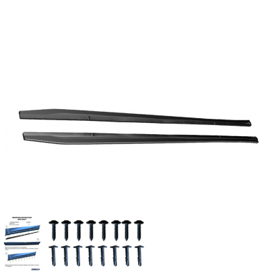 Faldones laterales Oneway Set aptos para Alfa Romeo Giulietta Sport 2010-2020 - Negro brillante