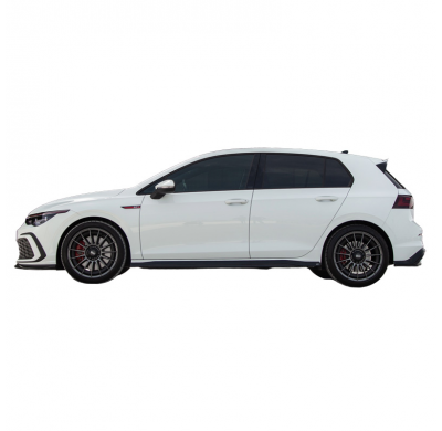 Faldones laterales Oneway Set aptos para Volkswagen Golf VIII HB/Variant GTI/GTI Clubsport/GTD/R-Line 2020- - Versión 2 - Negro